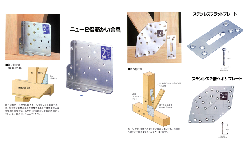木と木をがっちりつなぐ高耐久 耐震の金物 株式会社このみホーム